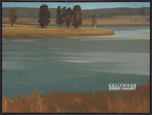 37X49 SANDLAND RIVER BEND GRN CNVS