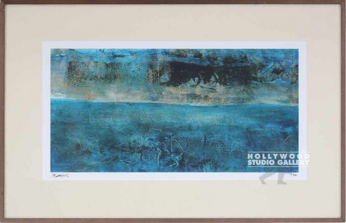 22X33 BELLOWS (MONO-TONE)ABST.-BLUE