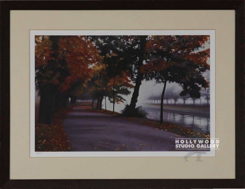 29X38 FRIEDMAN CANAL-AUTUMN2/CHERRY