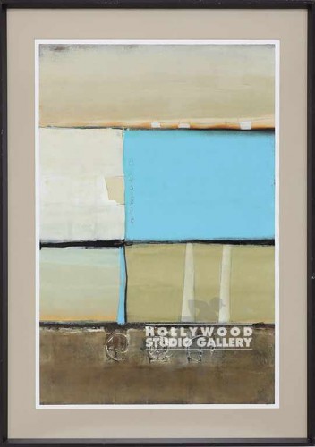50X35 RIDGES BLU-OLIVE-BLK ABST/BLK