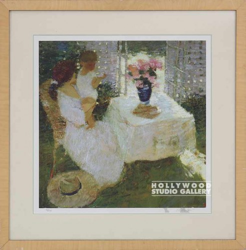 30X30 MCCAW MOTHER & CHILD-LEFT/LT.