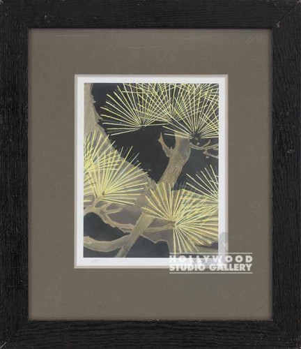 18X15 UTAY ASIAN PINE-DARK GRN/ BLK