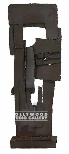 37X12``Ekros Tall Steel Sculpture