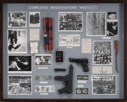 40x51 Large Crime Case/Shadow Bo