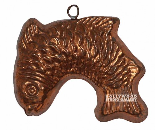 8x6 Copper Jello Mold