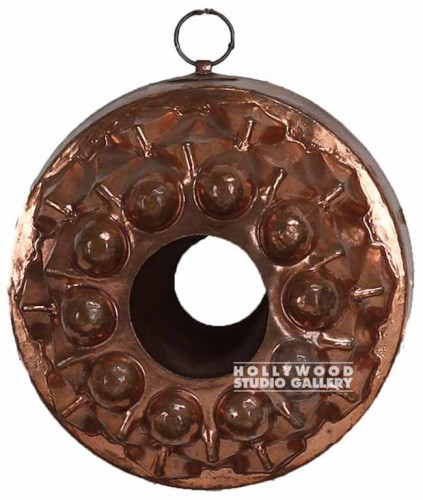 6"Dia Copper Jello Mold