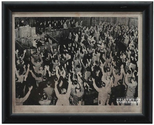 9x11 B/W Set Still/Crowd of People