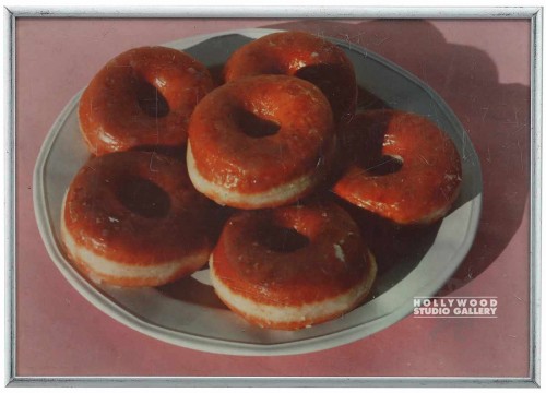 9x12 Plate of Glazed Donuts