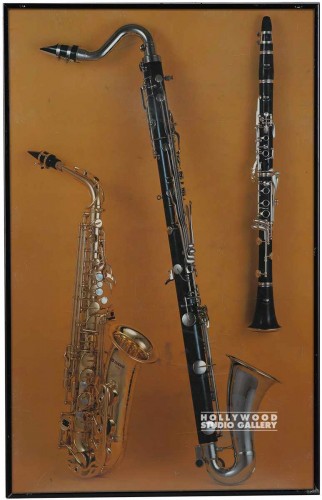 22x14 Framed Musical Instrument
