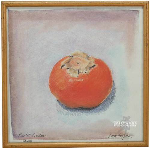 17x17 Singleton Vegetable Sketch