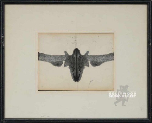 21x17 Framed Ink Blot