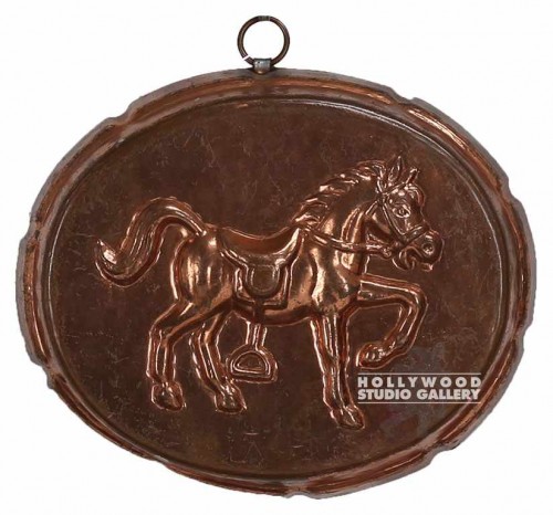 7x8 Round Copper Jello Mold