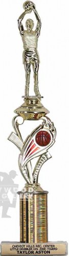 15" BASKETBALL TROPHY