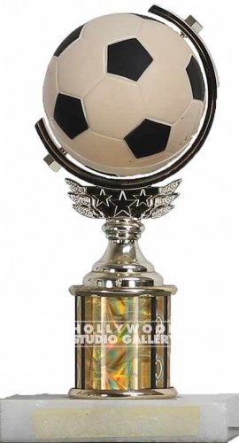 8" SOCCER BALL TROPHY