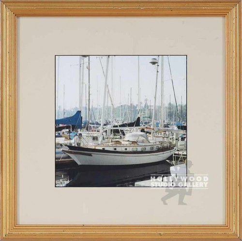 15X15 JJ BOAT MARINA GOLD FRAME