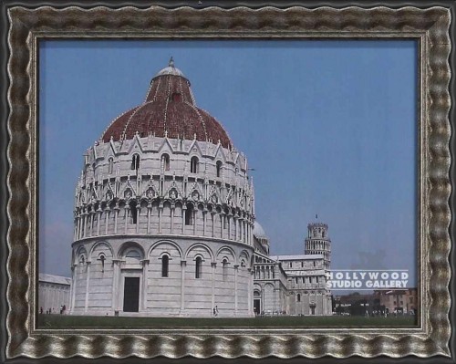 9x12 Pisa Baptistry Dome Slvr Frm
