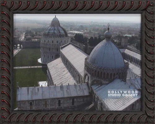 9x12 Pisa Cathedral Duomo Blck Frm