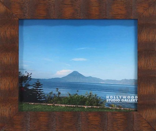 5x7 Tabletop Lake Atitln Brwn Frm