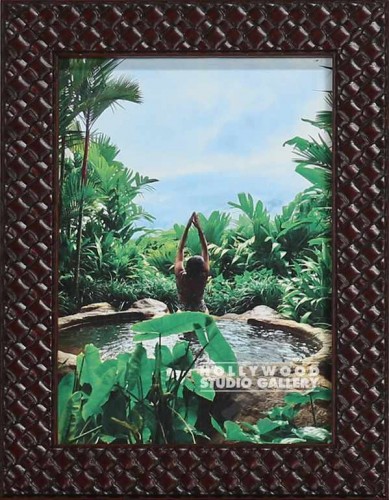 9x7 TABLETOP WOMAN TROPICAL BRWN FR