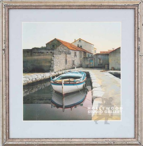 18x17 Mihanovic Boat Scene