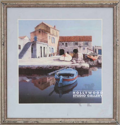 18x17 Mihanovic Boat Scene