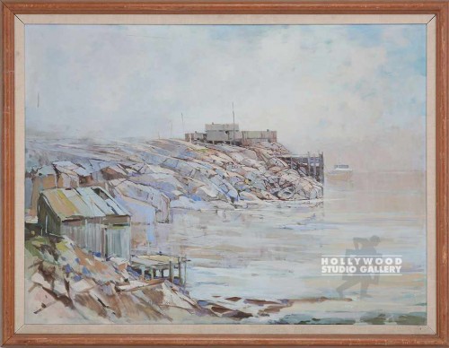Gene Allen Original/Boat Dock