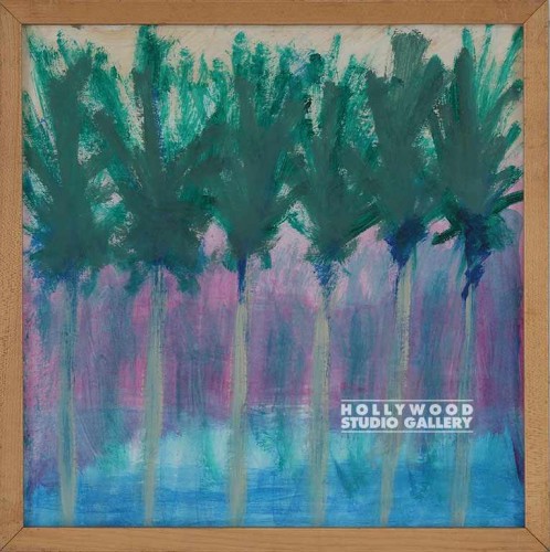14x14 Palm Tree Abstract