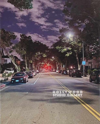 20x16 CITY STREET SCENE PHOTO CNVS