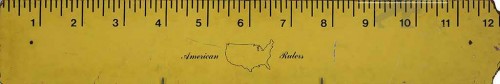 8X48 YELLOW RULER