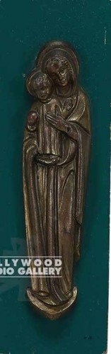 10x3 Plaque/Madonna & Child