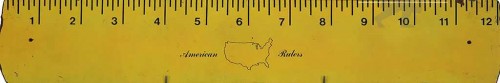 8X48 YELLOW RULER