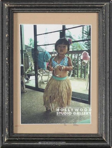 8X6 TABLETOP LIL GIRL HULA SKIRT