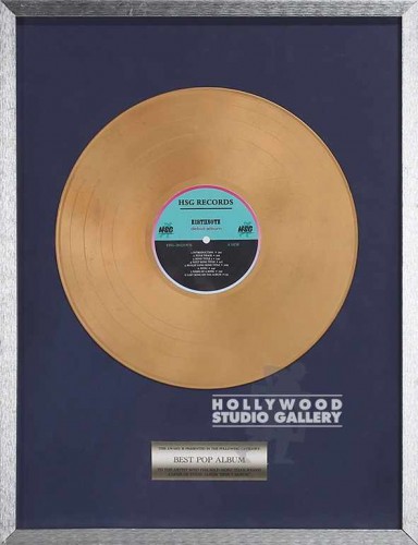 Framed Gold Record