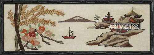 13x37 3-D Oriental Art