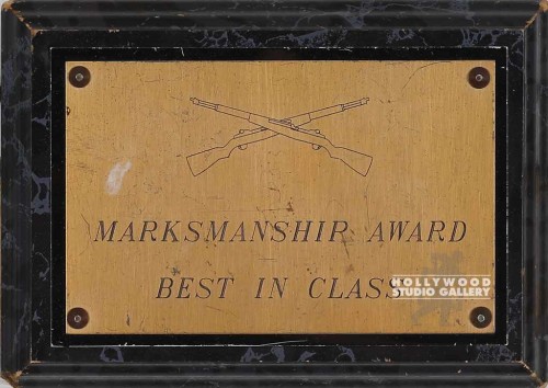 5x7 Marksmanship Award Gun Plaque