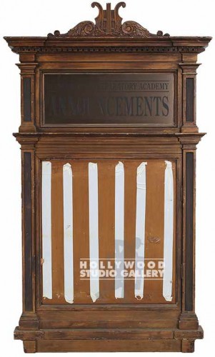 Large Wooden Annunciator