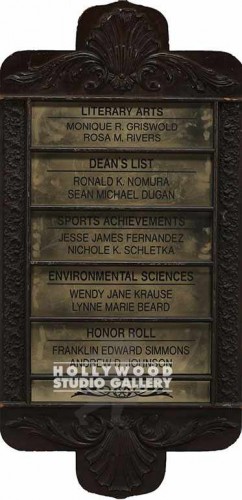 45x22 Wooden Annunciator