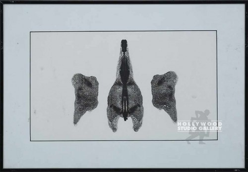 12x18 Ink Blot Test/Framed