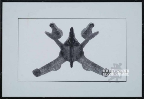 12x18 Ink Blot Test/Framed