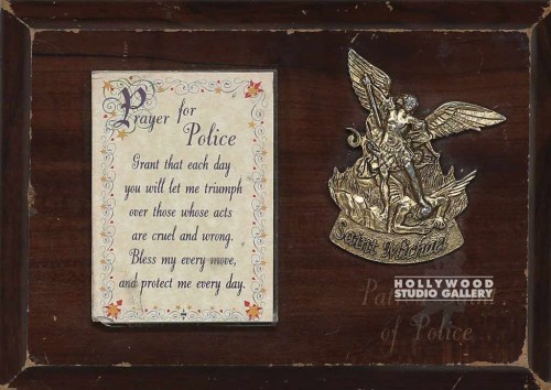 5x7 Patron Saint/Cop/Plaque