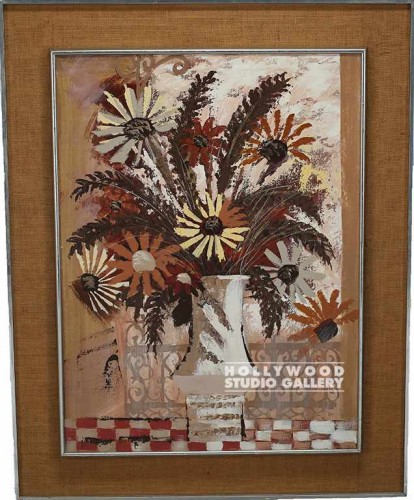 41x50 Brown/Floral/Wide Matt