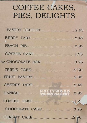 10X14 COFFEE,CAKES,PIES,DELIGHTS