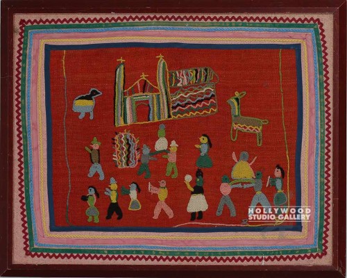25x31 Ethnic/Framed Tapestry/Church