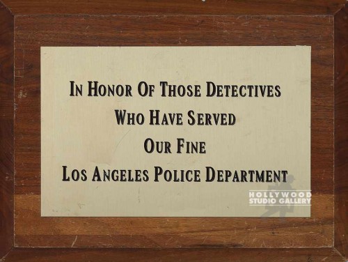12x16 Honor Servd Police Wall Plaque
