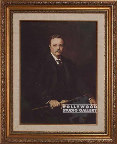 34x27 Teddy Roosevelt Port./ Framed