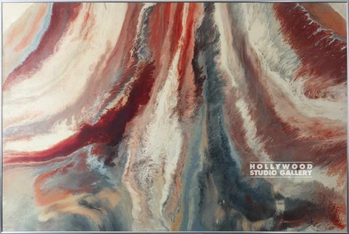 48x72 BROWN TURQ. RESIN