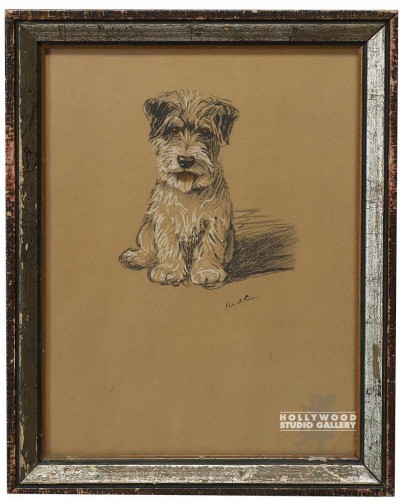 13x10 Dog Sketch