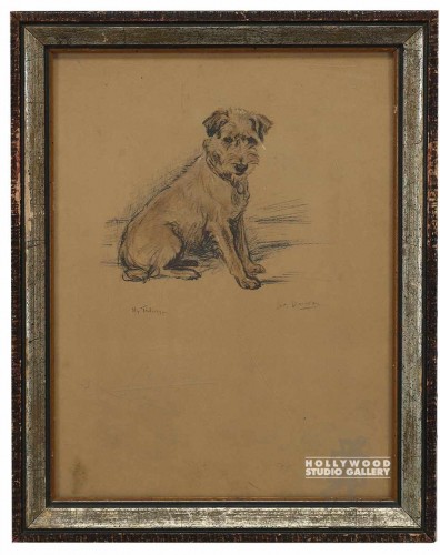 13x10 Dog Drawing
