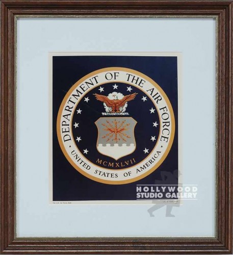 16X15 AIR FORCE EMBLEM WOOD FRAME