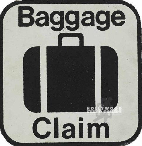 11x11 Baggage Claim Sign
